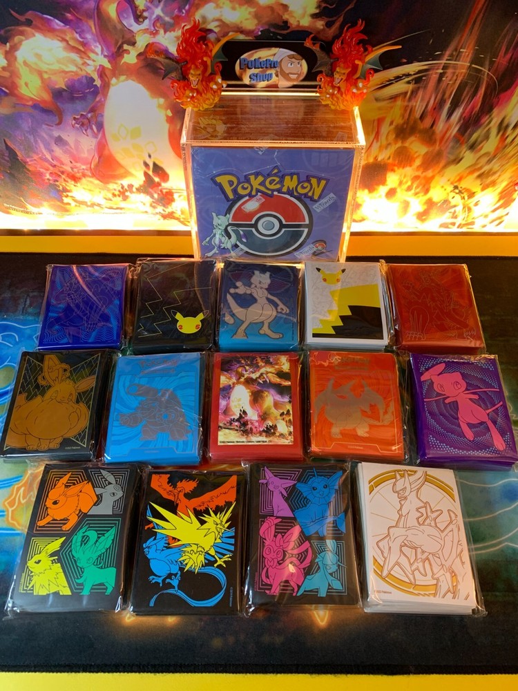 Pokemon TCG x65 Count of Card Sleeves,  Standard Size, Pick Your Own Sleeves!