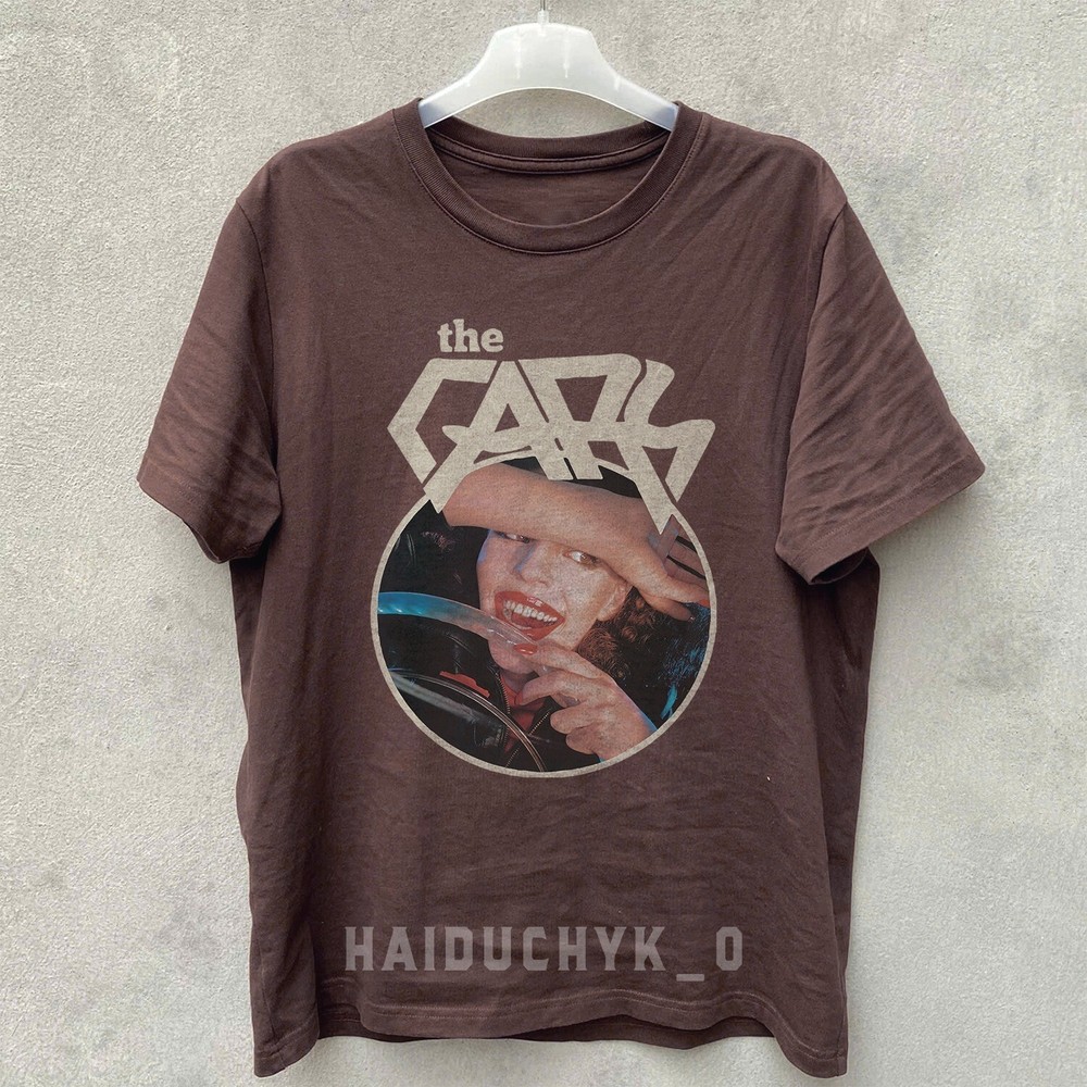 Rare The Cars Band Album 1978  Unisex Russet T-shirt Size S-5XL