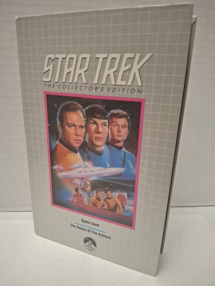 Star Trek: Space Seed/ The Return Of The Archons VHS(The Collector's Edition)