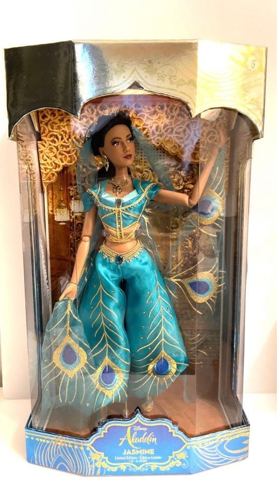 Disney Store Live Action Aladdin Movie Princess Jasmine Limited Doll #19f2c1