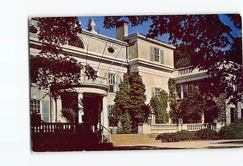 Postcard The Home of Franklin D. Roosevelt National Historic Site Hyde Park NY