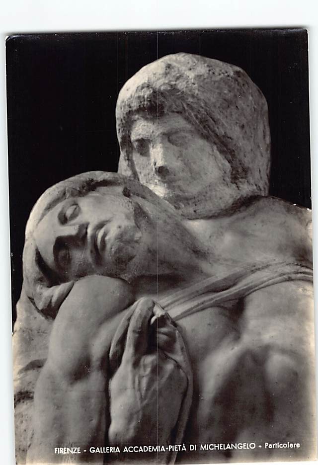 Postcard La Pieta by Michelangelo