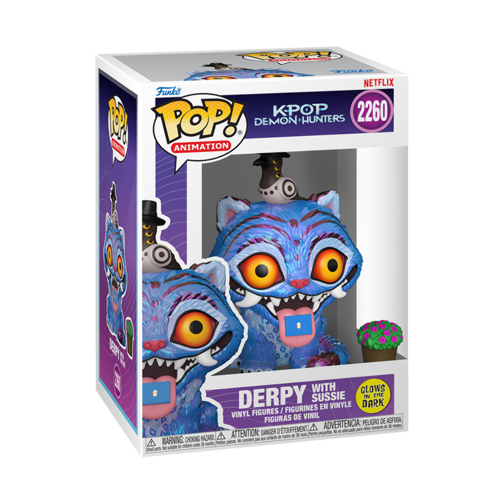 Funko Pop! KPop Demon Hunters Derpy with Sussie (Glow) #2260