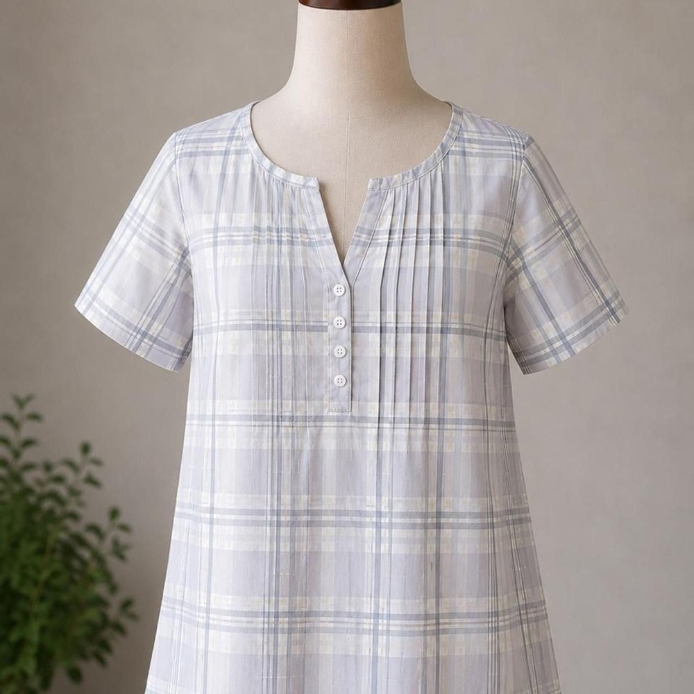 Unbranded Women's Blue and Purple Shirt