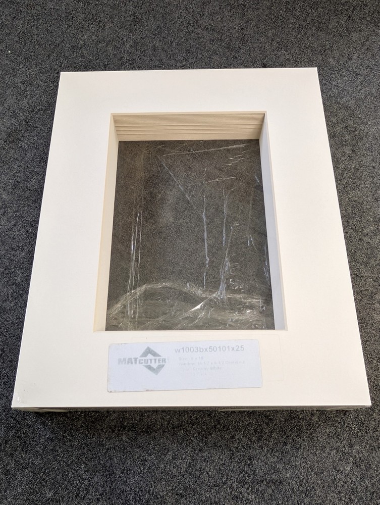 25 Pack Archival Acid-Free Creamy White 8