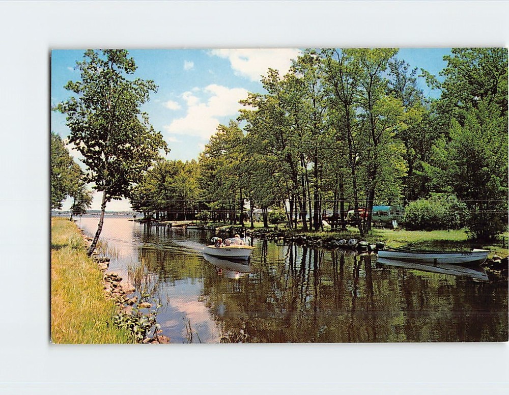 Postcard William Mitchell State Park Cadillac Michigan USA