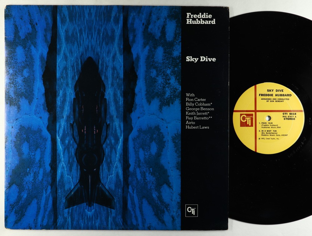Freddie Hubbard - Sky Dive LP - CTI RVG VG++