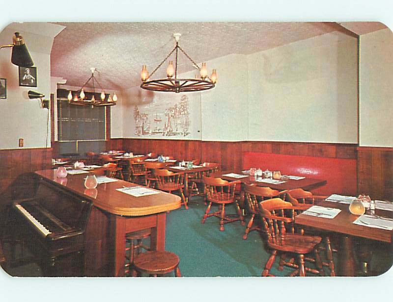 Unused Pre-1980 CLARE'S RESTAURANT Brunswick Maine ME v6697@