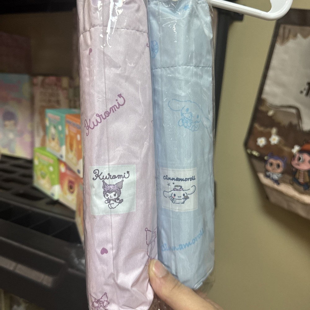 RARE Sanrio Character Kuromi umbrella lavender or  cinnamoroll blue choice of 1