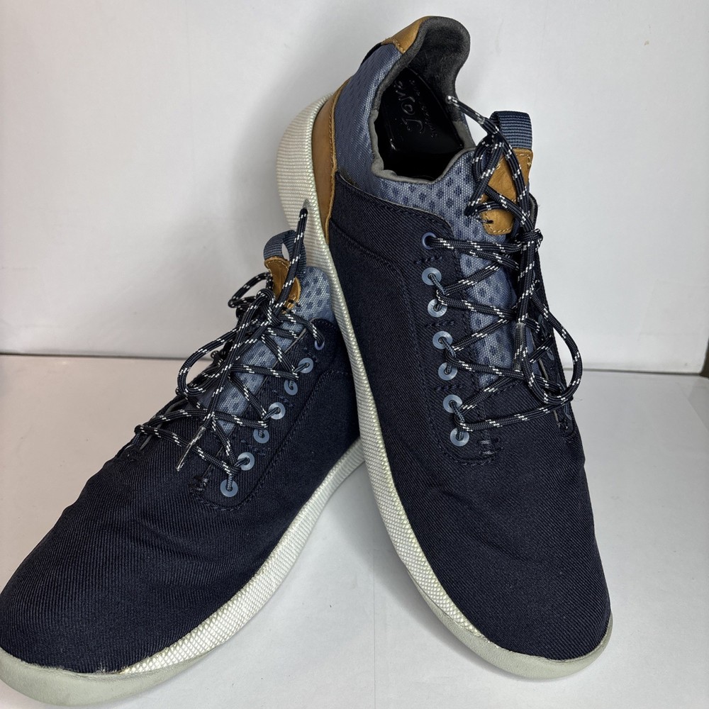 Olukai Nanea Li marine Shoe blue Canvas Water Resistant Men size 11