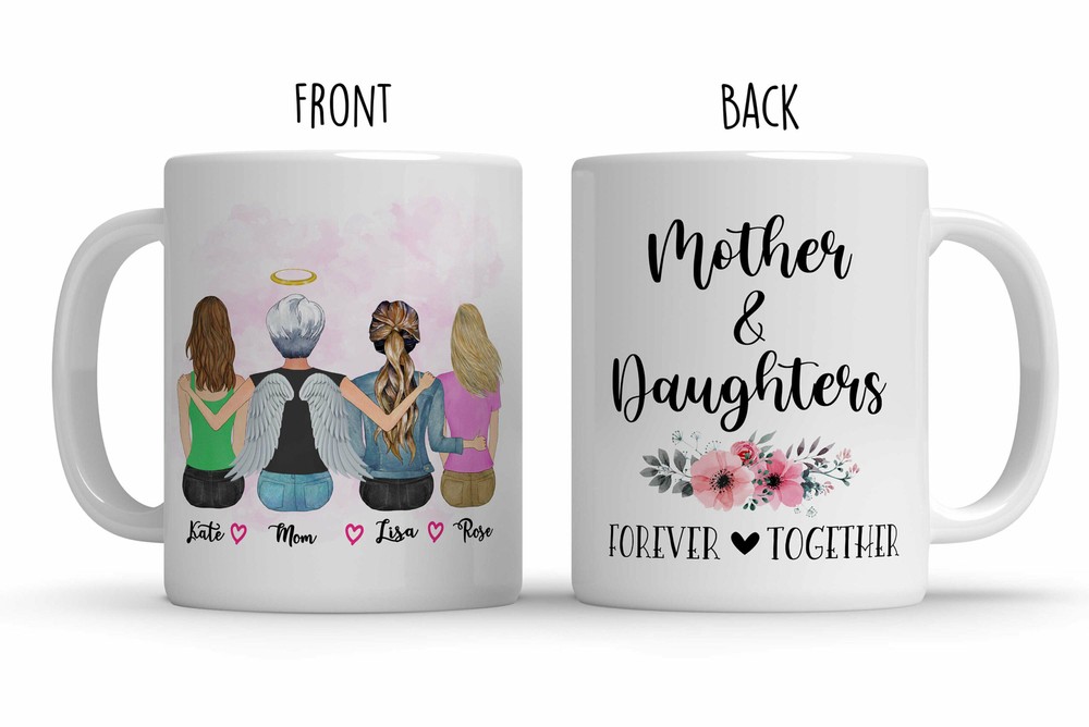 Personalized Memorial Print Mom In Heaven Miss You Mom Passed Away Mother