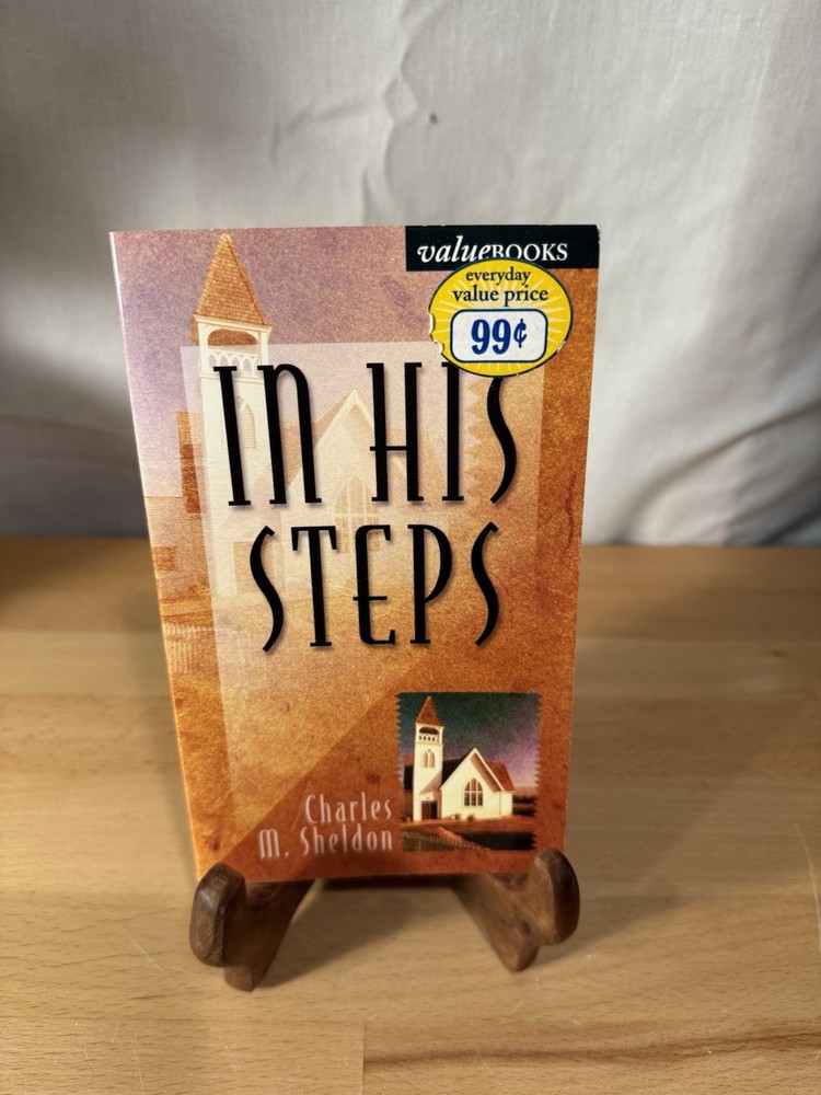 IN HIS STEPS By CHARLES M. SHELDON Pre Owned Paperback