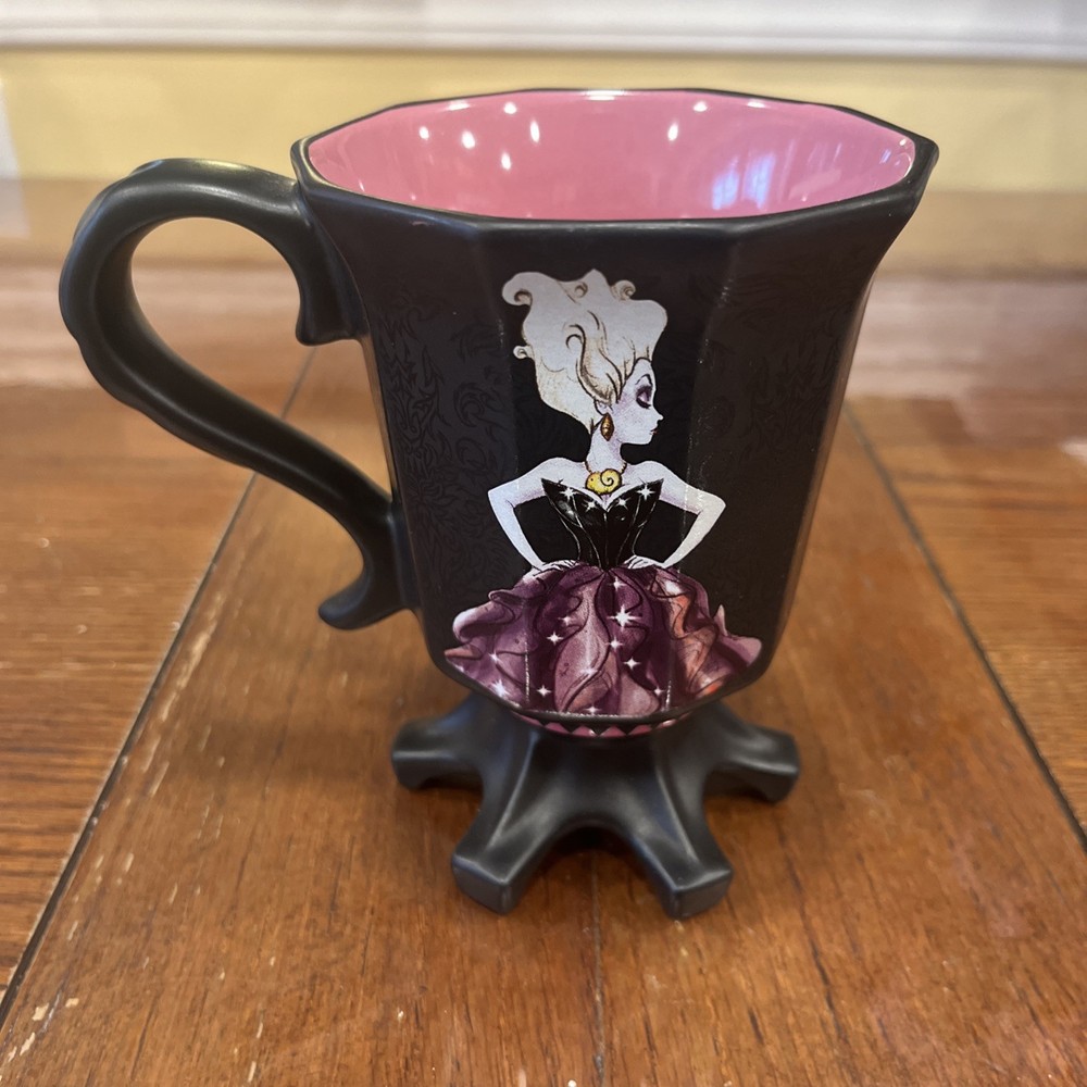 Art of Disney Villains Design Collection Ursula Claw Footed Mug Little Mermaid