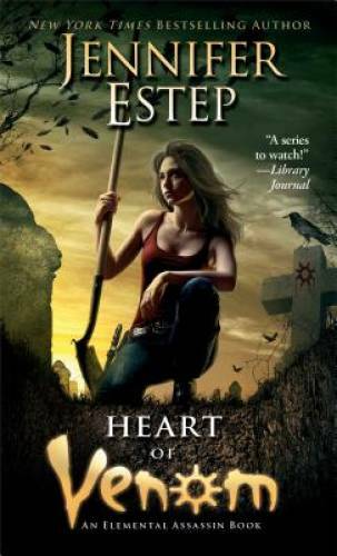 Heart of Venom (Elemental Assassin) - Mass Market Paperback - GOOD