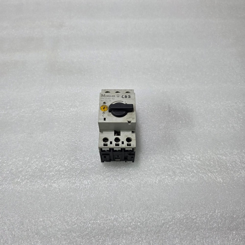 Moeller Pkzm0-10 Motor Protection Circuit Breaker 6.3–10A Manual Motor Starter