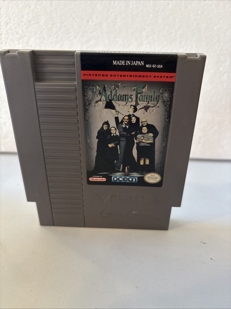 Addams Family (Super Nintendo Entertainment System, 1992) - Japanese Version