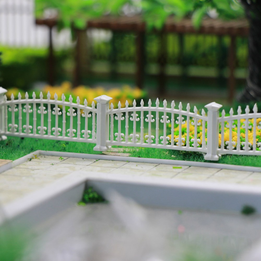 1 Meter Model Railway Building Fence Wall 1:150 N Z Scale LG20003