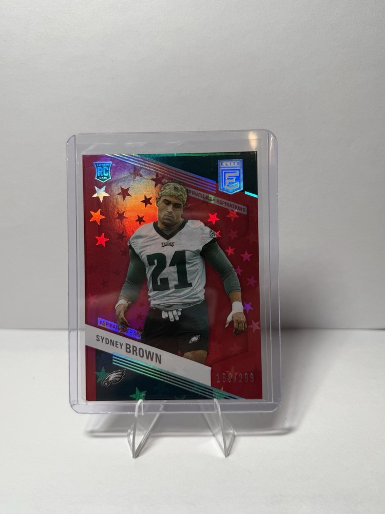 197/299 Sydney Brown (RC) Aspirations Stars 2023 Panini Donruss Elite #183