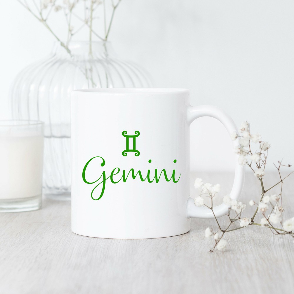Gemini Zodiac Sign Mug Perfect Birthday Gift for Gemini Lovers