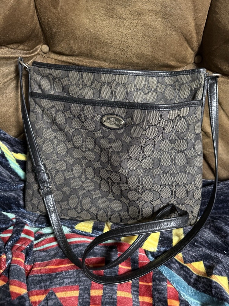 Coach Leather Crossbody Bag for Women Stylish and Compact