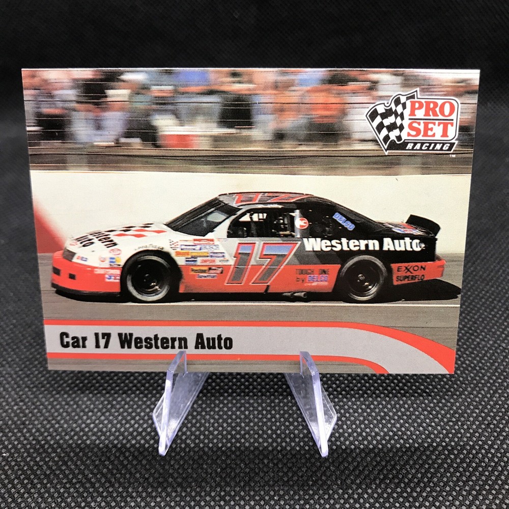 1992 Pro Set #209 Car 17 Western Auto
