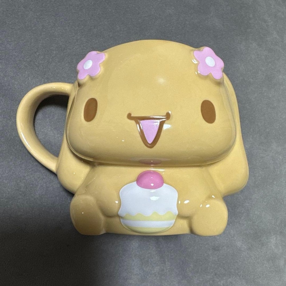 Sanrio Cinnamoroll Mocha Die-Cut Mug Cup Cinnamoroll 2004 used