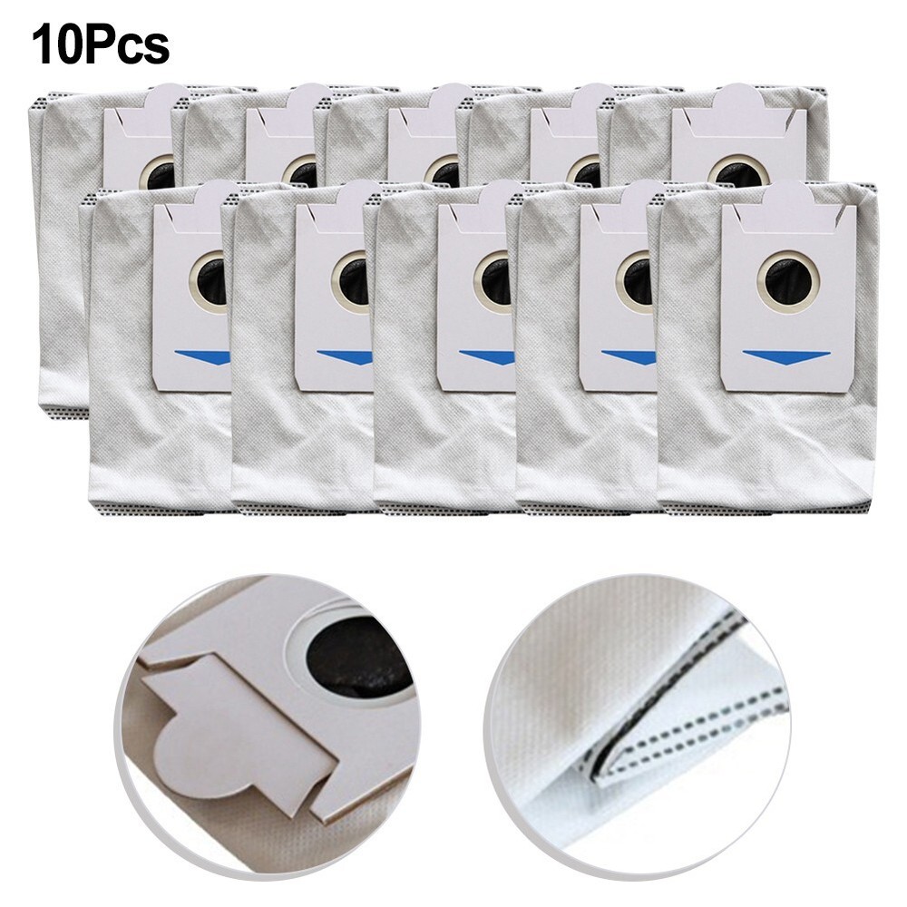 Hygienic Replacement Dust Bags for Ecovacs T30S Series Vacuums 10 Pack