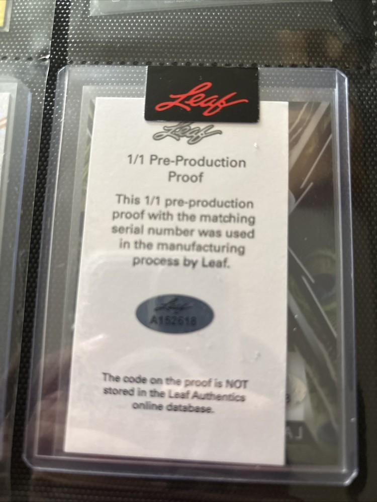 2023 Leaf Exotic LaDainian Tomlinson #BA-LT2 Peacock /8   HOF Chargers