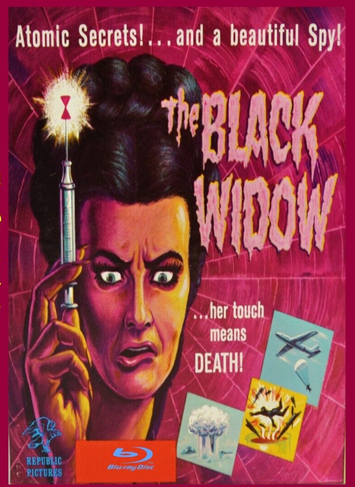 Black Widow 1947 Blu-Ray 13 Chapter Serial CLIFFHANGER Mystery Bruce Edwards