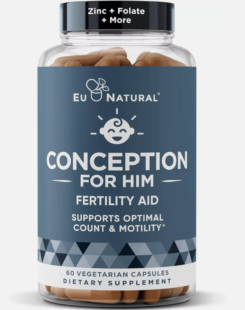 Conception For Him – Fertility Supplements for Men, Male Booster &...