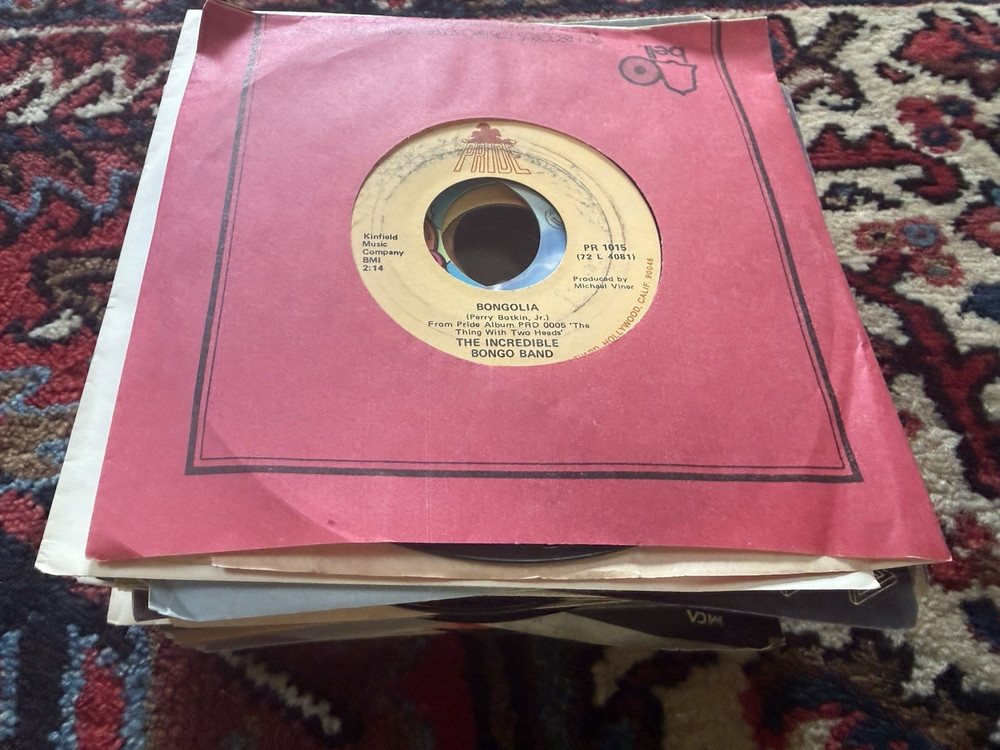 Lot Of (50) 45 Rpm Records 1970'S-80'S  Rap,Disco, R&B,Soul,Boogie Record Lot