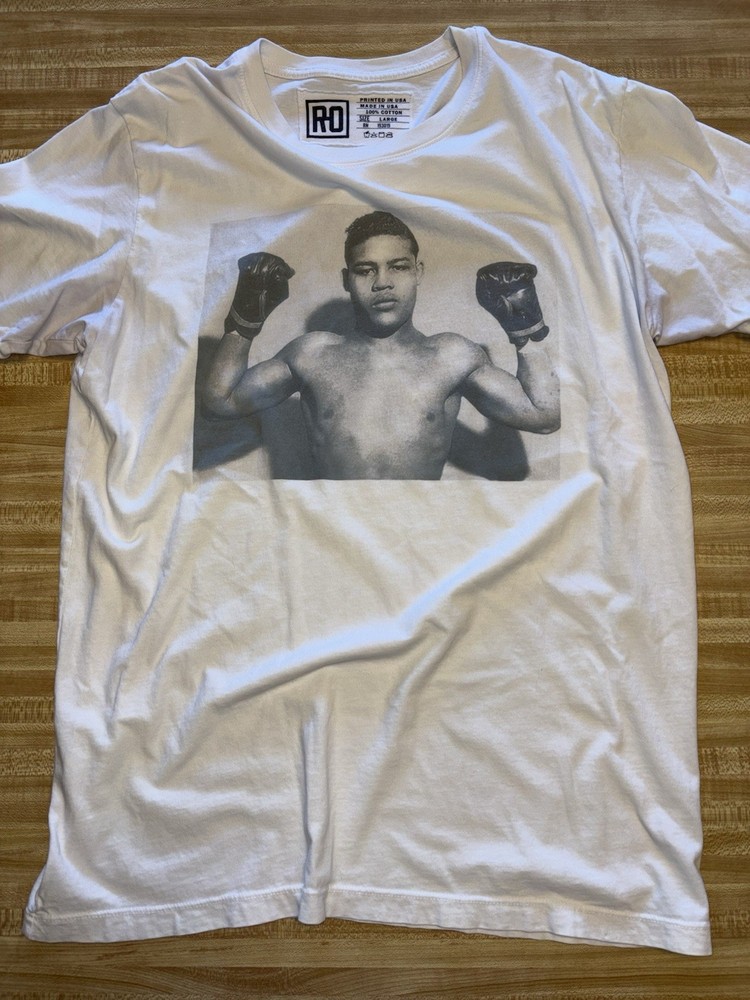 Roots of Fight Brown Bomber Joe Louis Tshirt Size Large Made In USA