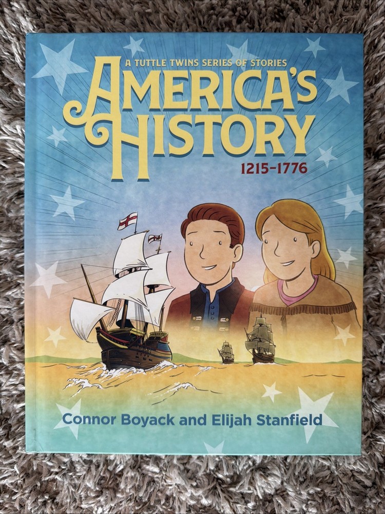 America's History : A Tuttle Twins Series of Stories by Connor Boyack  NEW
