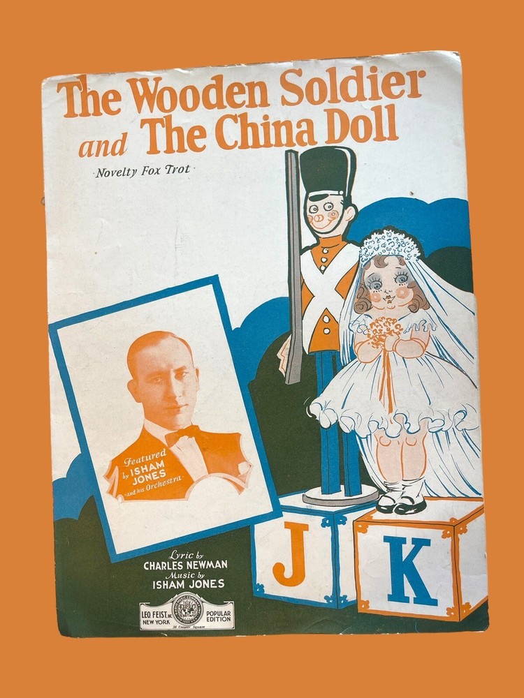 The Wooden Soldier and the China Doll VTG Sheet Music Isham Jones Fox Trot 1932