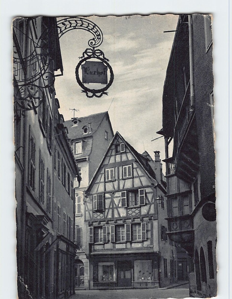 Postcard Street Scene in Colmar France