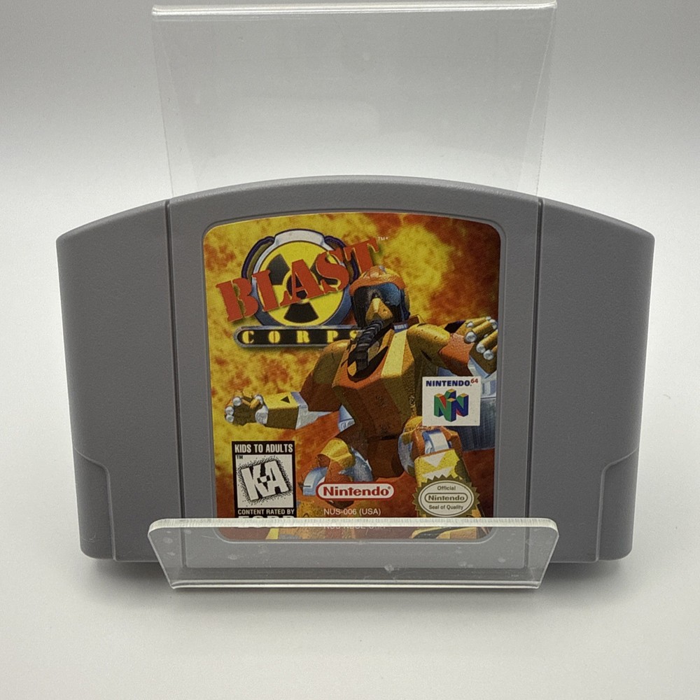 Blast Corps ( Nintendo 64 / N64 ) Authentic Cartridge - Free Shipping
