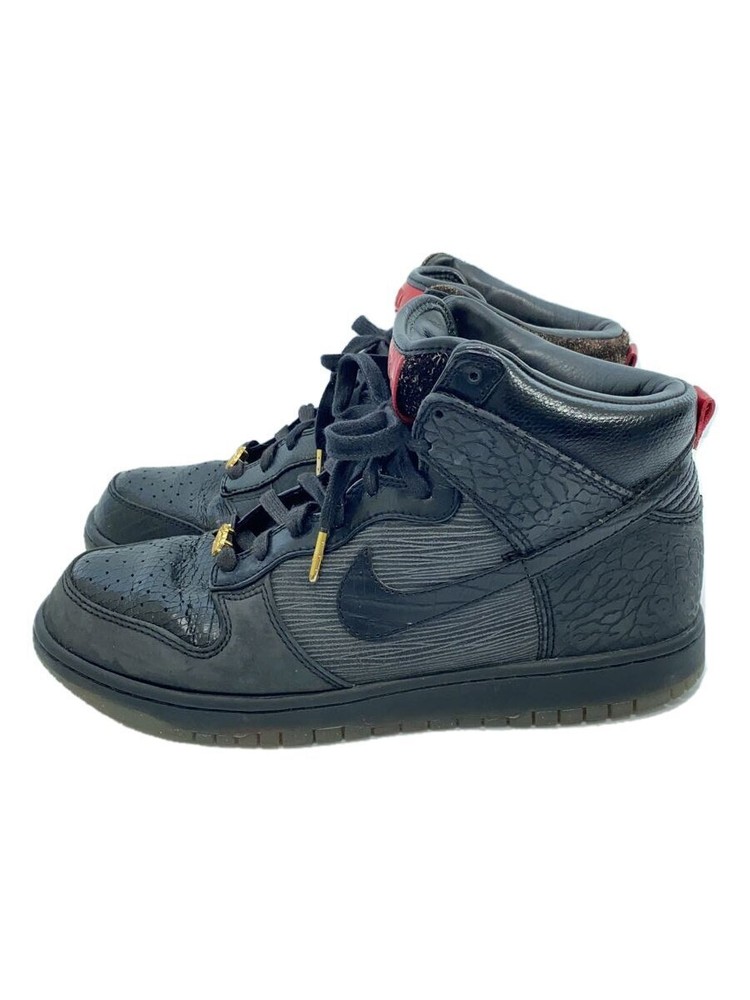 NIKE Men 9.0US Dunk Hi Premium Qs/Dunk Premium/Black/503766-001/Blk