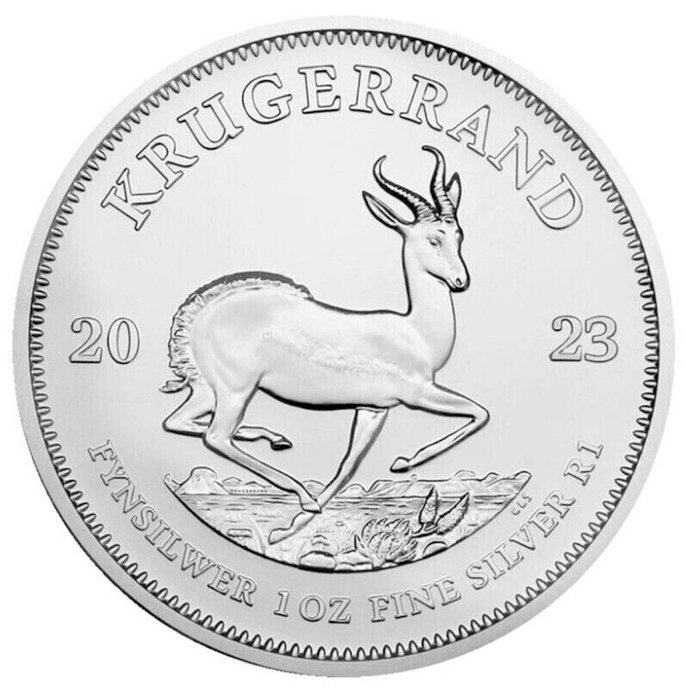 2023 South Africa 1 oz 999 Silver Krugerrand Coin- IN STOCK!