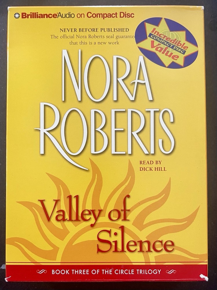 Audio book on CD by nora roberts Valley of Silence Abridged 2006