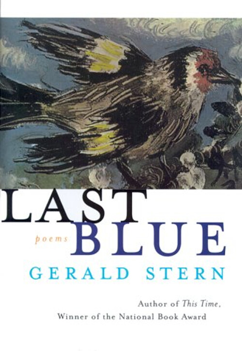 Last Blue Poems Hardcover by Gerald Stern Poetry Collection