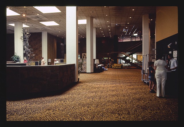 Photo:Kerhonkson New York Granit Main Lobby 1977 Interior Hotel Foyer