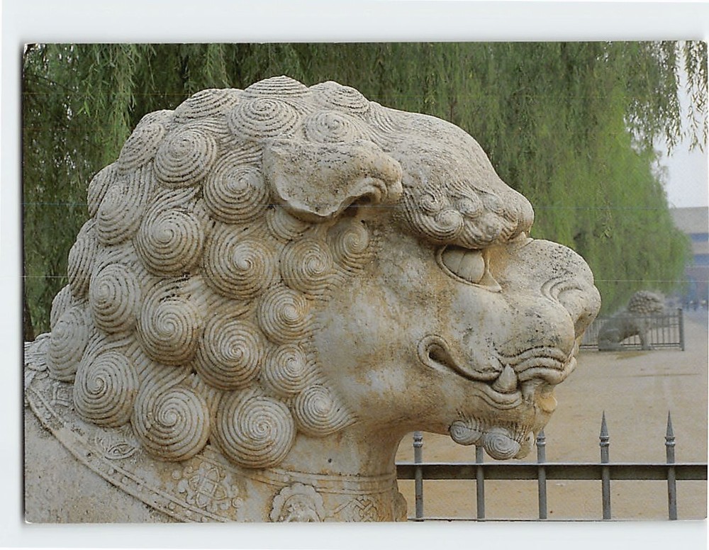 Postcard Sacred Way & Ming Tombs Beijing China