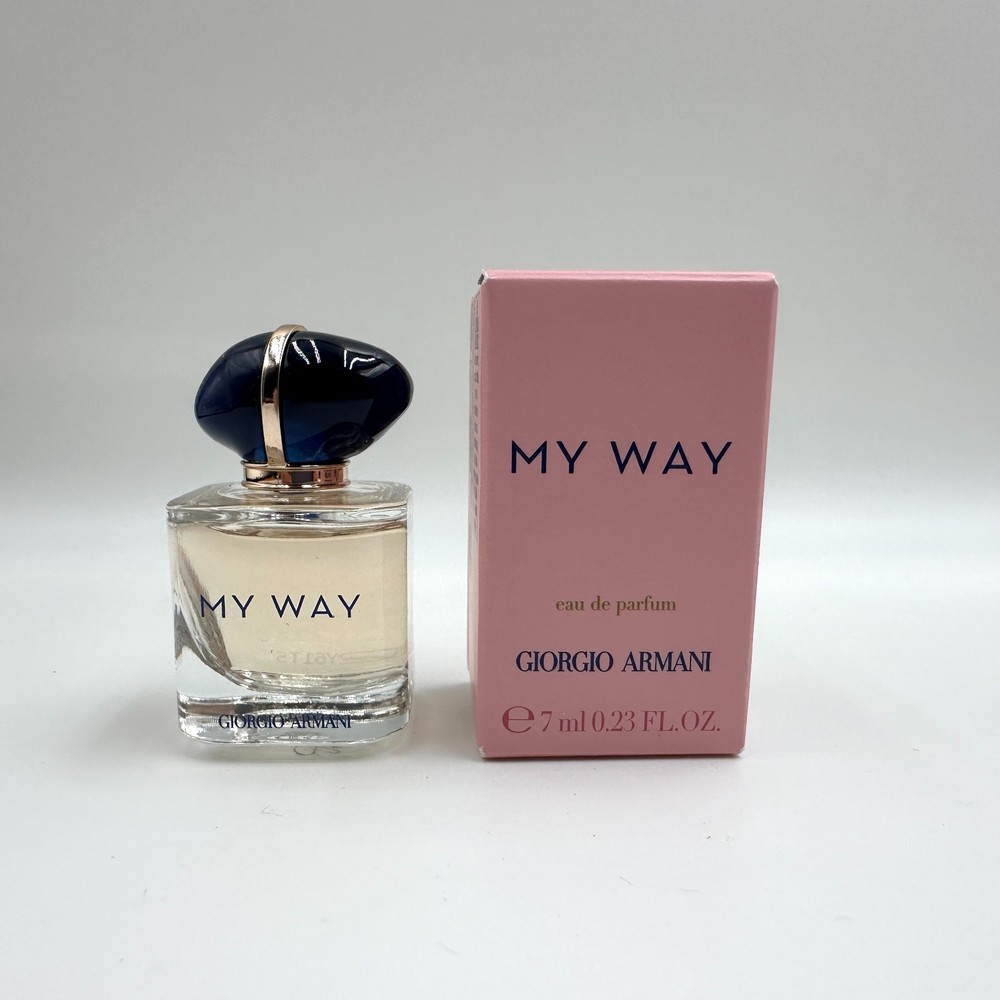 Giorgio Armani My Way Eau de Parfum 7ml / 0.23 fl oz Mini Perfume NIB Authentic