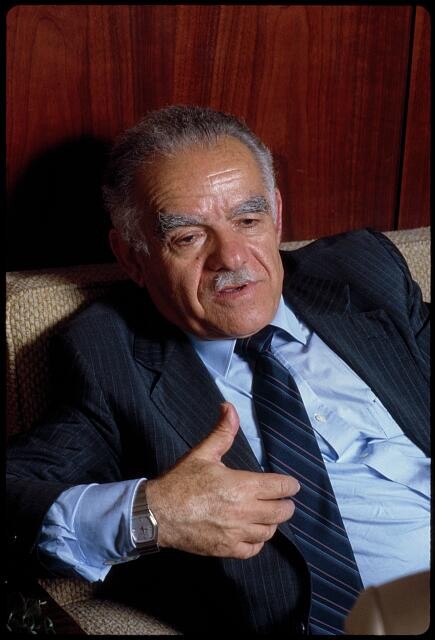 Photo:Yitzhak Shamir in NYC New York City 1