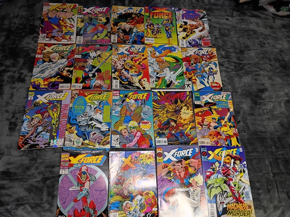 Marvel Comics X-Force Modern Age Comic Book Lot Single Issues