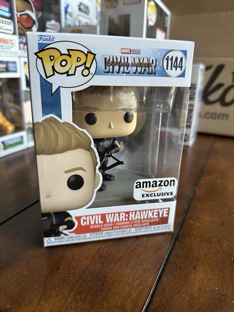 Funko Pop Marvel Hawkeye Civil War #1144 New Vinyl Figure