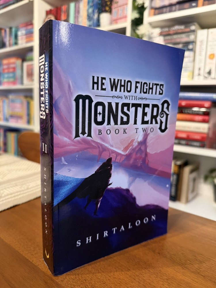 Shirtaloon He Who Fights With Monsters: Book 2 Paperback Fantasy Novel