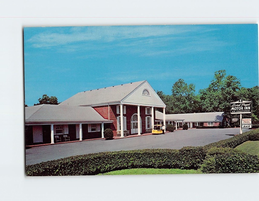 Postcard Lord Paget Motor Inn Williamsburg Virginia USA