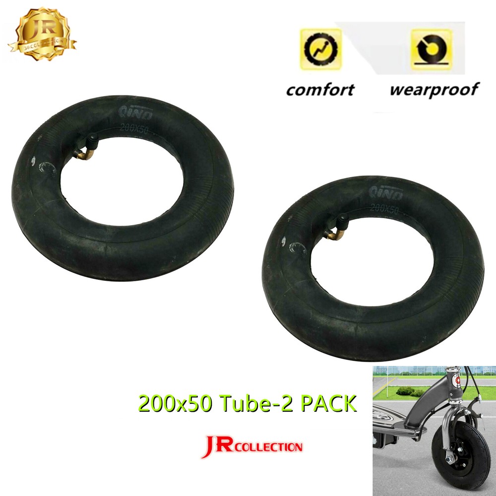 200-Pack Inner Tubes for Razor E100 E150 E200 eSpark Crazy Cart Scooters 2-Pack by Qind