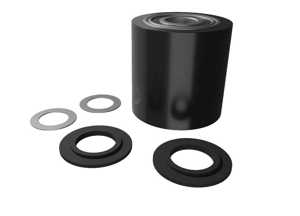 Heavy Duty Pallet Jack Poly Load Wheel 3” W X 3.75” L with 20mm ID Bearings